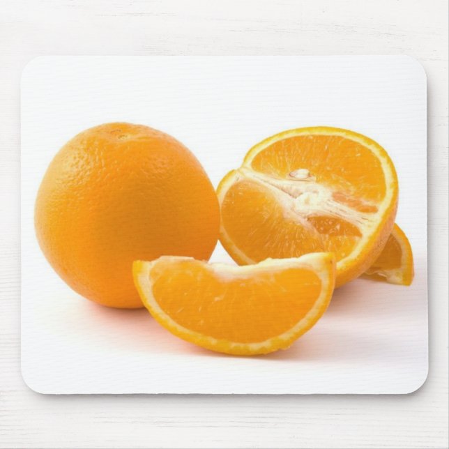 Tapis De Souris Plusieurs oranges juteuses (Devant)