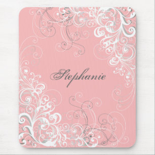 Tapis De Souris Plutôt Baroque Rose