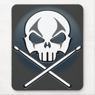 Tapis De Souris Pochette de souris en métal lourd Mousepad Rock &