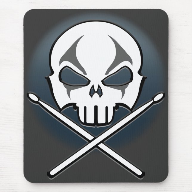 Tapis De Souris Pochette de souris en métal lourd Mousepad Rock &  (Devant)