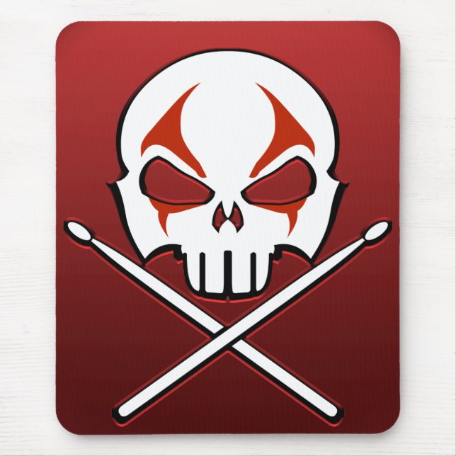 Tapis De Souris Pochette de souris en métal lourd Mousepad Rock &  (Devant)