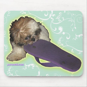 Tapis De Souris Pochi et sandales pourpres