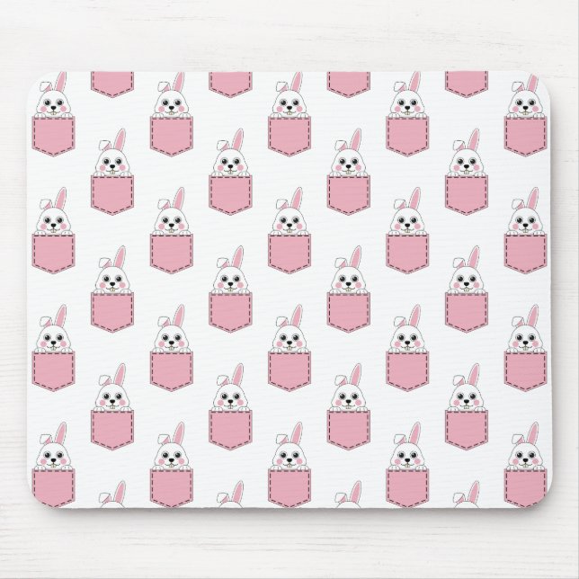 Tapis De Souris Pocket Pet Bunny Motif (Devant)