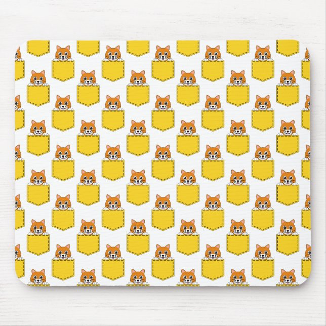 Tapis De Souris Pocket Pet Cat Motif (Devant)