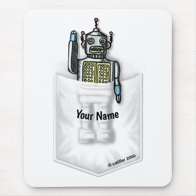 Tapis de souris Pocket Robot (Devant)