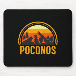 Tapis De Souris Poconos Pennsylvanie Pa Montagnes Randonnée Souven