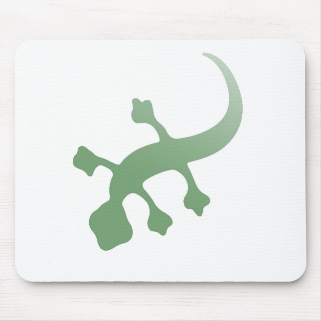 Tapis De Souris Poetica Gecko en vert (Devant)