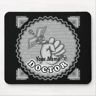 Tapis De Souris Poignée Caduceus Doctor Souris Pad