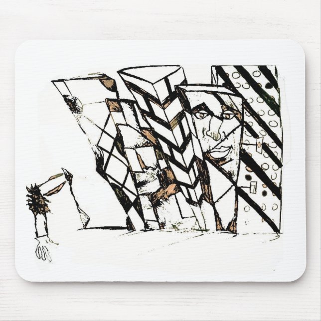 Tapis De Souris pointe (Devant)