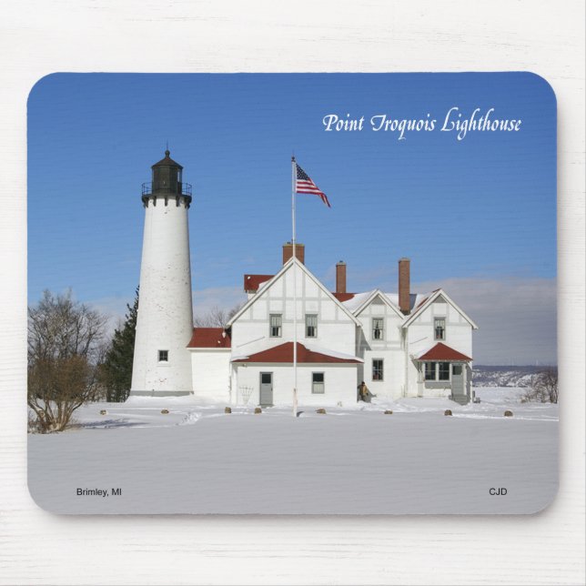Tapis De Souris Pointe Iroquois Phare mousepad (Devant)