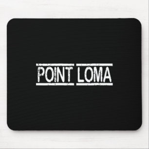 Tapis De Souris Pointe Loma San Diego Plages Californie Souvenir