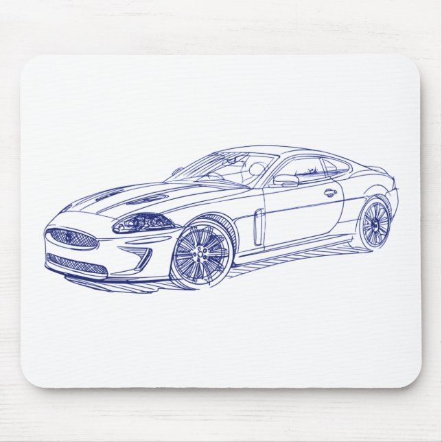 Tapis De Souris Pointe XKR 2011 (Devant)