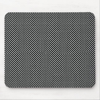 Tapis De Souris Points noirs et blancs