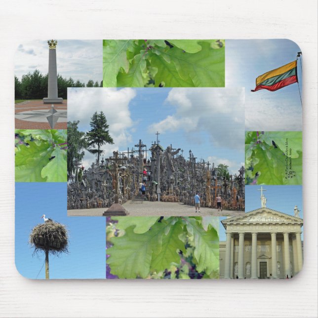 Tapis De Souris Points saillants lituaniens (Devant)