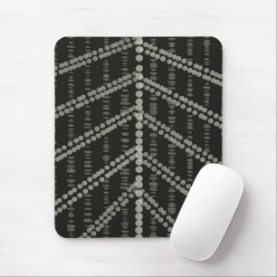 Tapis De Souris Points verticaux gris diagonaux horizontaux