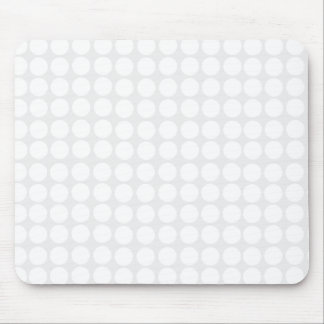 Tapis De Souris Pois blanc moderne Mousepad
