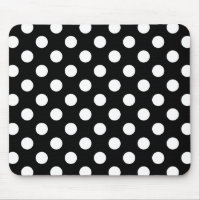 Pois blancs sur noir