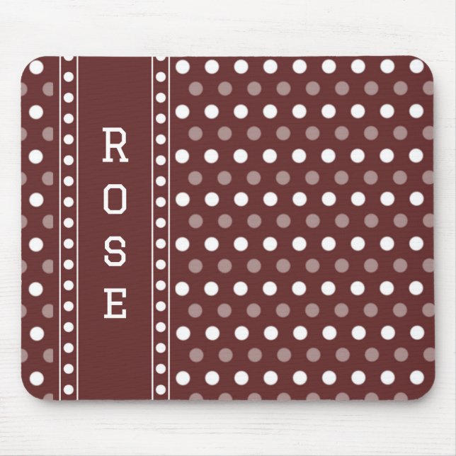 Tapis De Souris Pois Bourguignon (Devant)