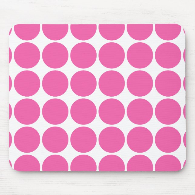 Tapis De Souris Pois de roses indien de conception d'impression de (Devant)