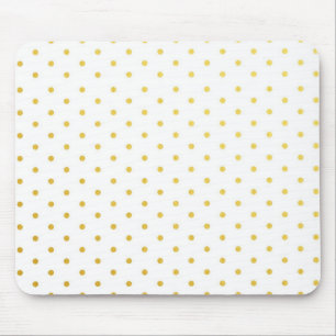 Tapis De Souris Pois d'or de mode