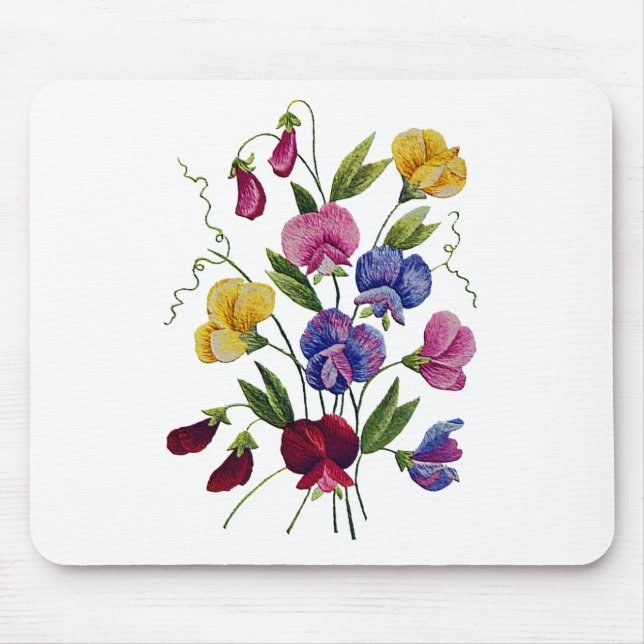 Tapis De Souris Pois doux colorés (Devant)