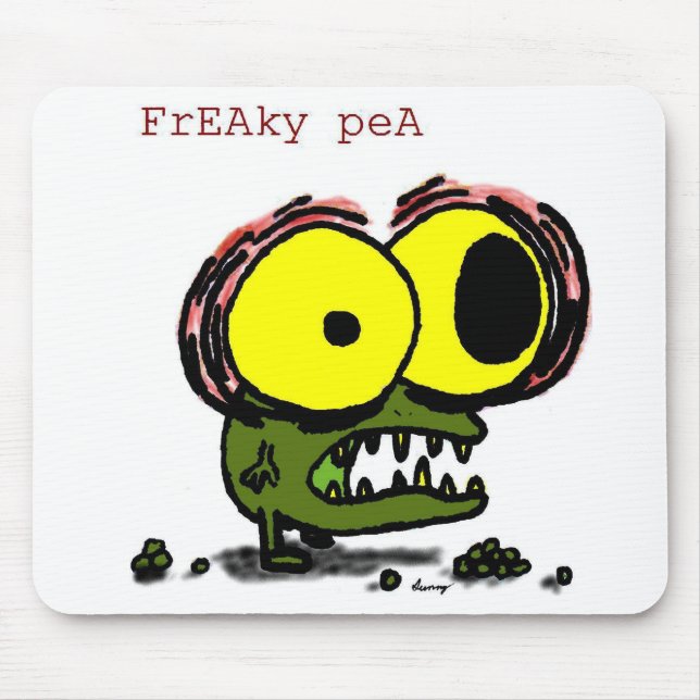 Tapis De Souris Pois Freaky Mousepad (Devant)