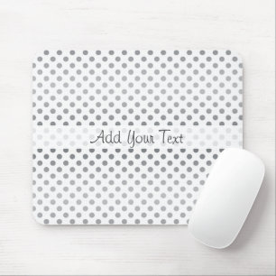 Tapis De Souris Pois Silver Gradient par Shirley Taylor