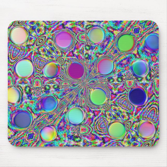 Tapis De Souris Pois super en cristal (Devant)