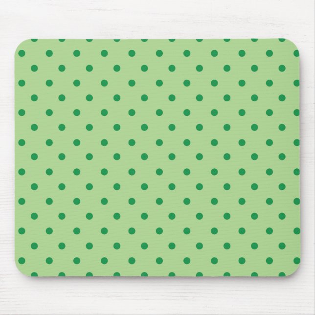 Tapis De Souris Pois verts (Devant)