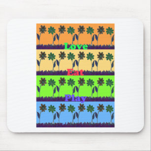 Tapis De Souris Poison de Lovely Girly Hakuna Matata colors