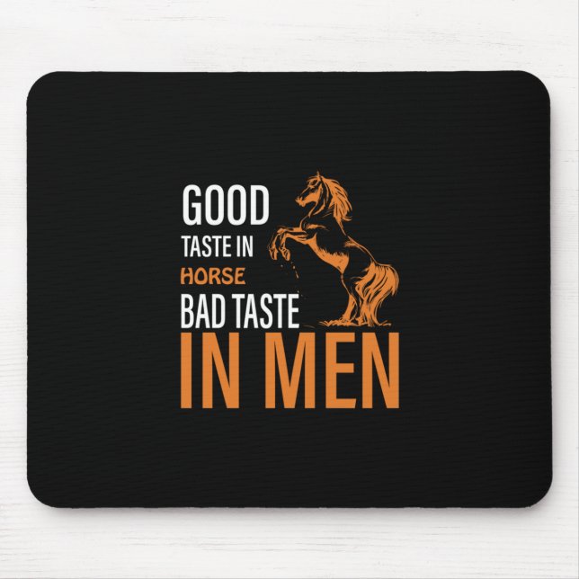 Tapis De Souris Poison d'Equestrian | Good Taste (Devant)