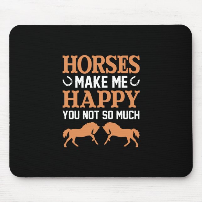 Tapis De Souris Poison d'Equestrian | Make Me Happy (Devant)