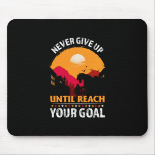 Tapis De Souris Poison d'Equestrian   Never Give Up Until Reach