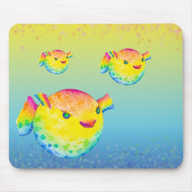Tapis De Souris Poisson (Devant)