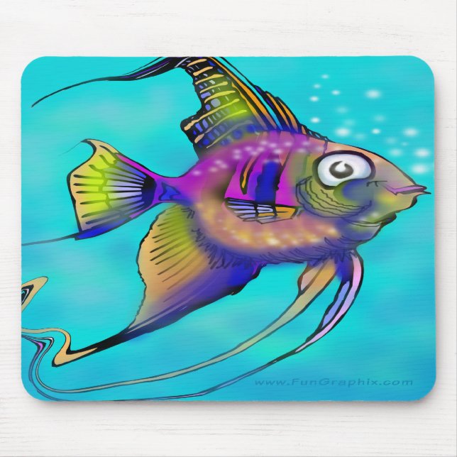 Tapis De Souris Poisson (Devant)