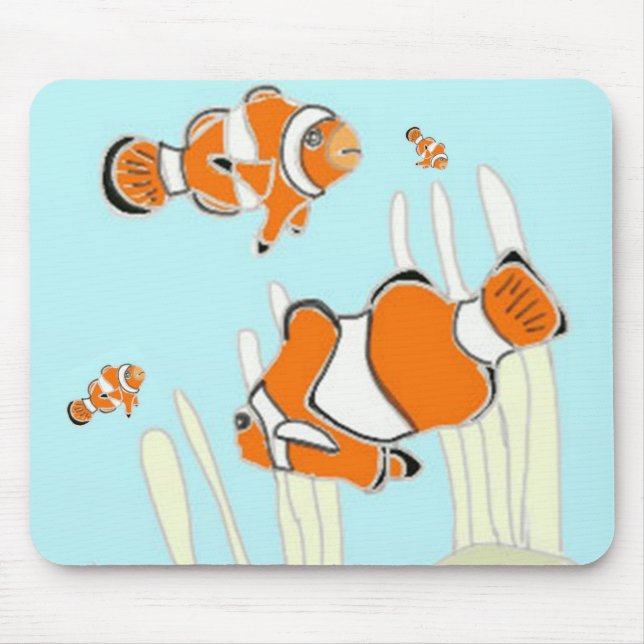 Tapis De Souris Poisson clown (Devant)