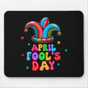 Tapis De Souris Poisson d'avril 1er avril Blague Farce Cadeau drôl