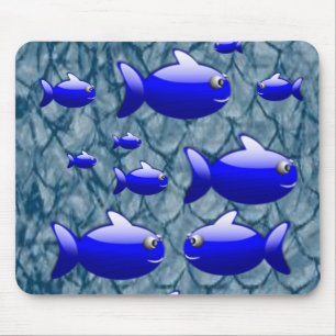 Tapis De Souris Poisson de Mousepad