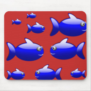 Tapis De Souris Poisson de Mousepad
