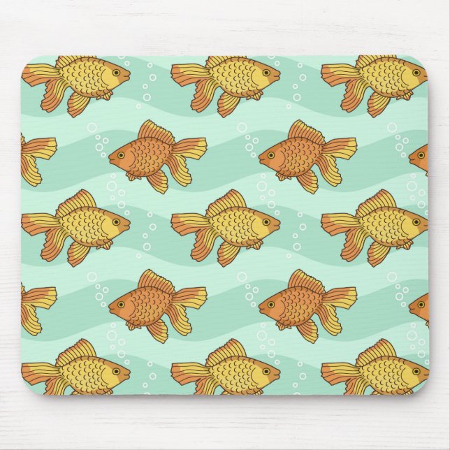 Tapis De Souris Poisson-motif (Devant)