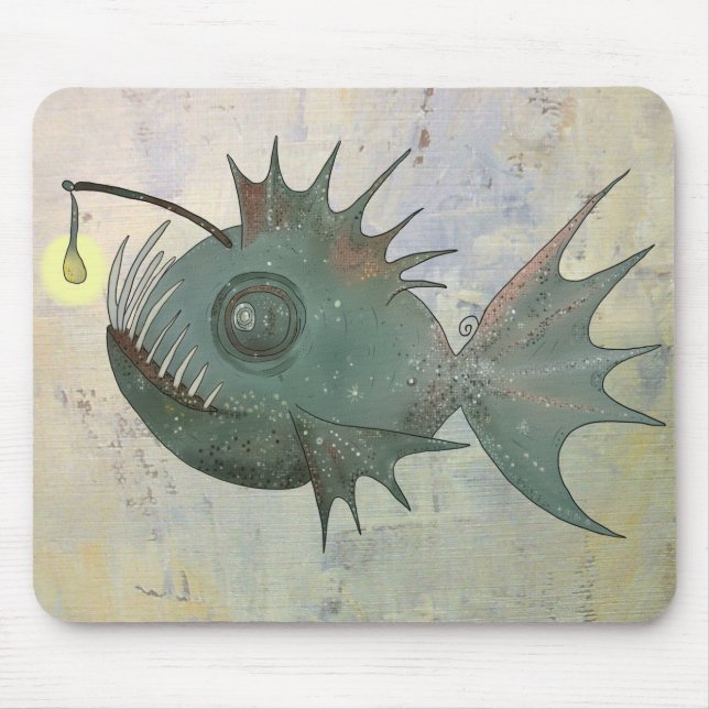 Tapis De Souris Poisson-pêcheur (Devant)