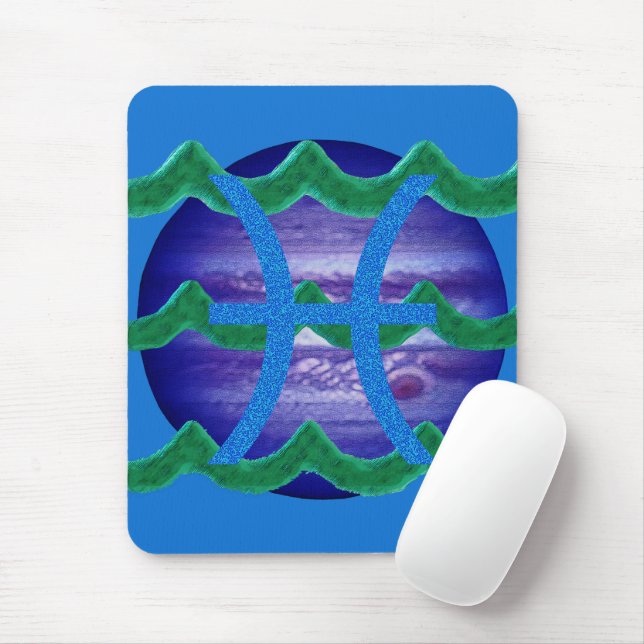 Tapis De Souris Poissons (Avec souris)