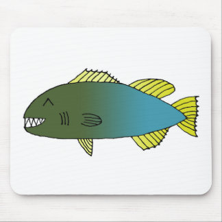 Tapis De Souris Poissons 2014 de Bitey