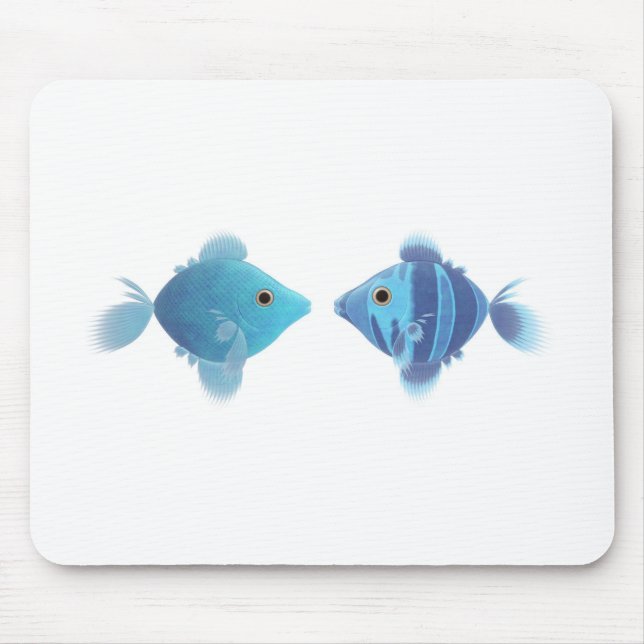 Tapis De Souris poissons bleus (Devant)