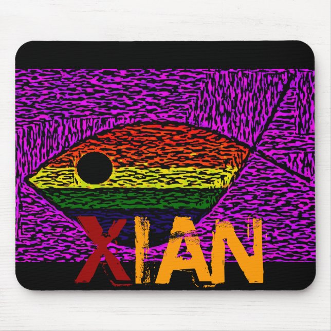 Tapis De Souris Poissons d'arc-en-ciel (Devant)