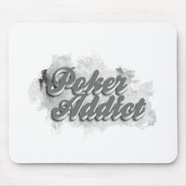 Tapis De Souris Poker addict (Devant)