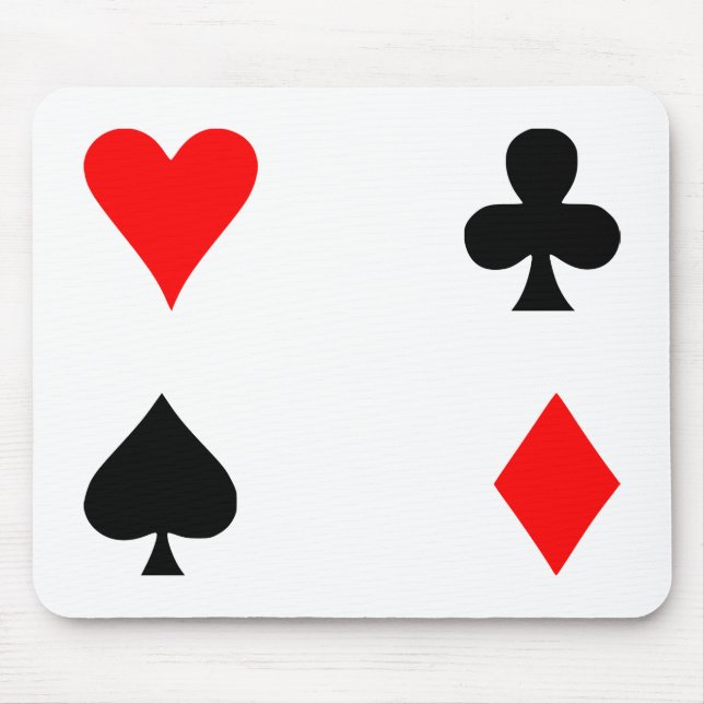 Tapis De Souris Poker Mousepad (Devant)