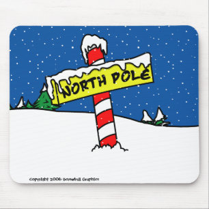 Tapis De Souris Pôle Nord Mousepad