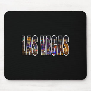 Tapis De Souris Police de caractères de photographie de la skyline