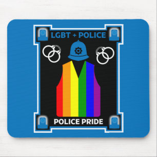 Tapis De Souris Police Gay pride LGBT+